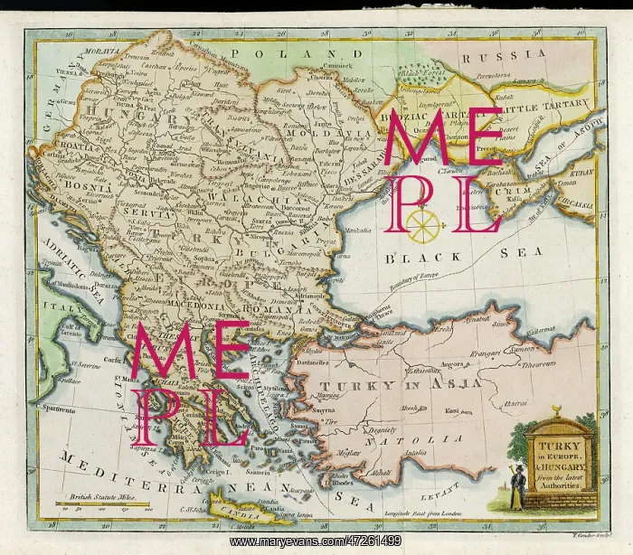 : MAP / EUROPE / BALKANS 1792 : MAP / EUROPE / BALKANS 1792