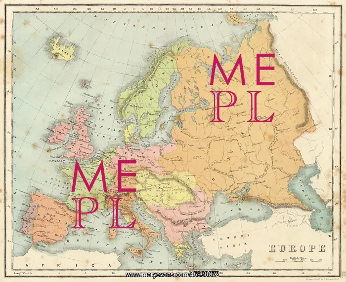  : MAP / EUROPE C1840