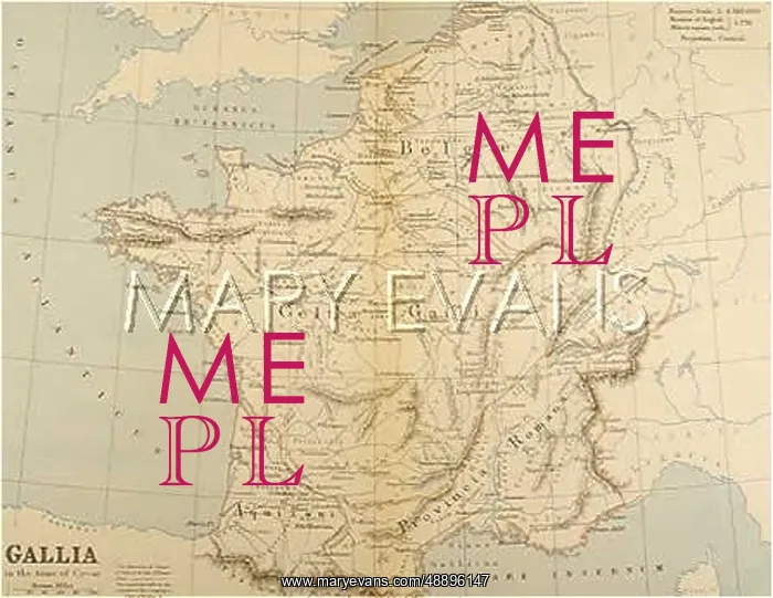 : MAP / EUROPE / GAUL / CAESAR : MAP / EUROPE / GAUL / CAESAR
