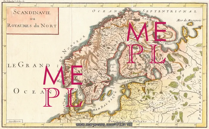  : MAP / EUROPE / SCANDINAVIA