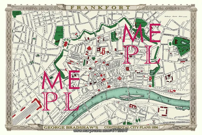 : Map of Frankfurt : Map of Frankfurt