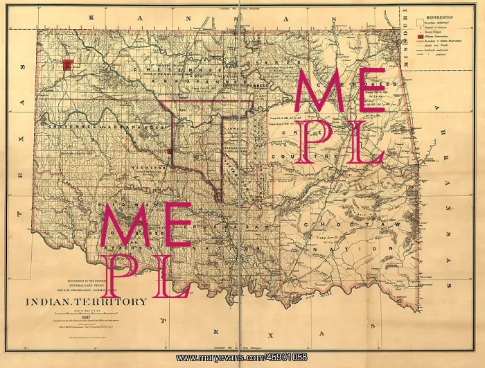 : map - geography - Indian TerritoryNative Americans - : map - geography - Indian TerritoryNative Americans -