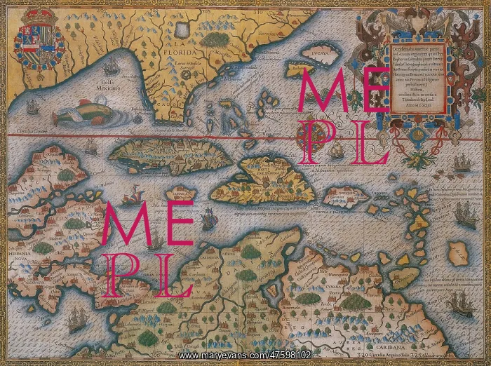 : Map of Gulf of Mexico and C : Map of Gulf of Mexico and C