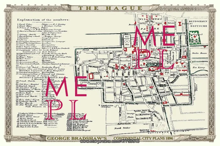 : Map of The Hague : Map of The Hague