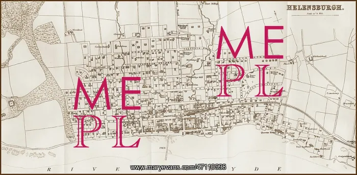  : Map of Helensburgh 1860s
