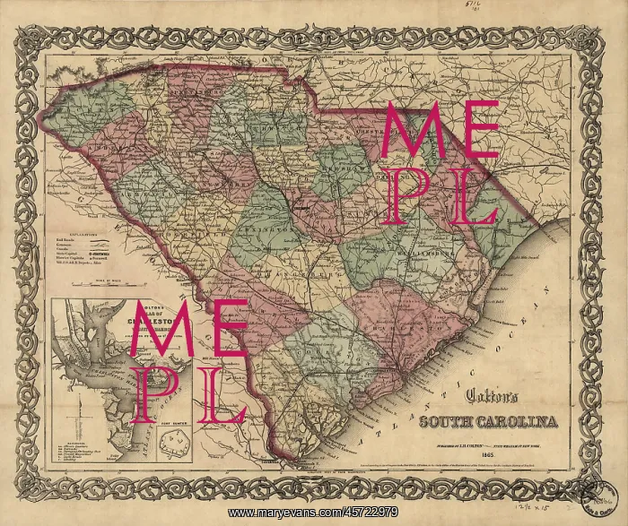 : Map - information - geography - South Carolina : Map - information - geography - South Carolina