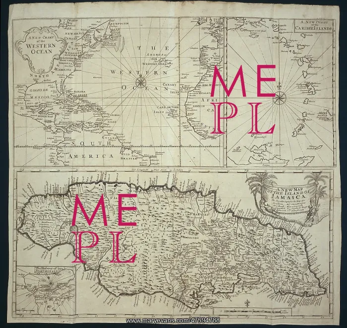 : A Map of the Island of Jamaica : A Map of the Island of Jamaica