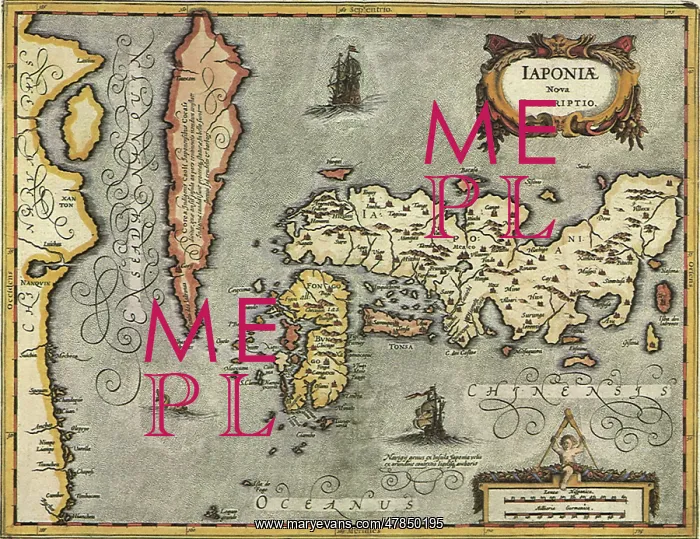 : Map of Japan - 1647 : Map of Japan - 1647