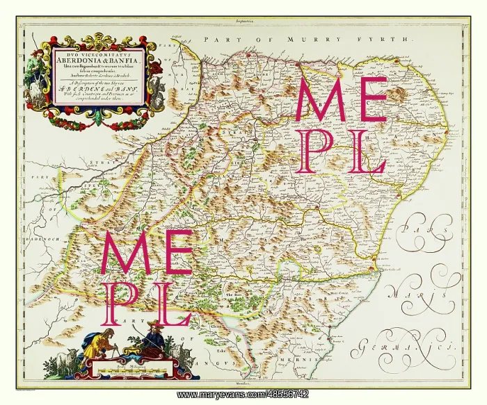 : Map of by Johan Blaeu : Map of by Johan Blaeu
