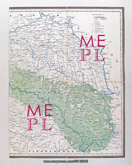 : Map of the Kingdom of Galicia (Part 2). 1841 : Map of the Kingdom of Galicia (Part 2). 1841