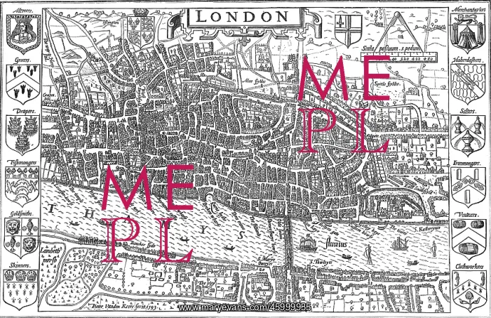 : Map of London : Map of London