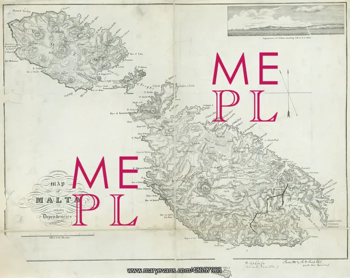: Map of Malta and its dependencies (Brocktoff 1838) : Map of Malta and its dependencies (Brocktoff 1838)