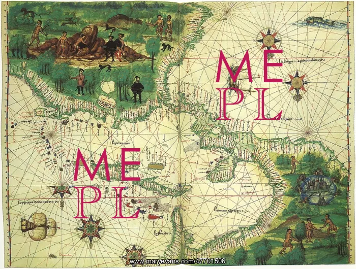 : Map of Mexico et al 1547 : Map of Mexico et al 1547