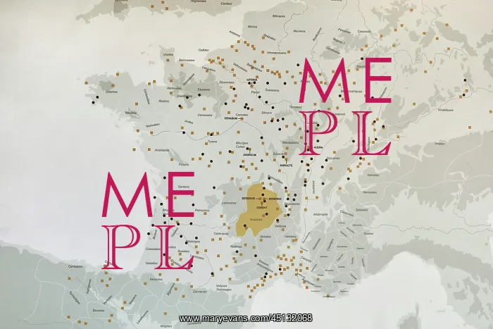 : Map, Musee Archeologique de la Bataille de Gergovie : Map, Musee Archeologique de la Bataille de Gergovie