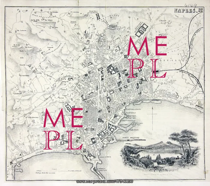  : Map of Naples