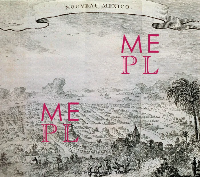  : Map of New Mexico. 17th century