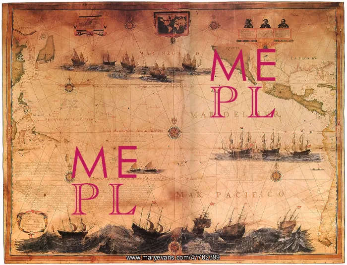 : Map of the Pacific 1622 : Map of the Pacific 1622