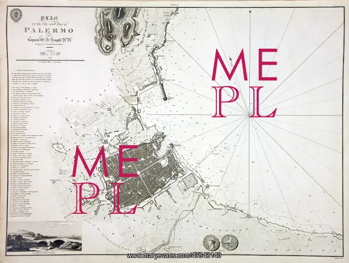  : Map of Palermo