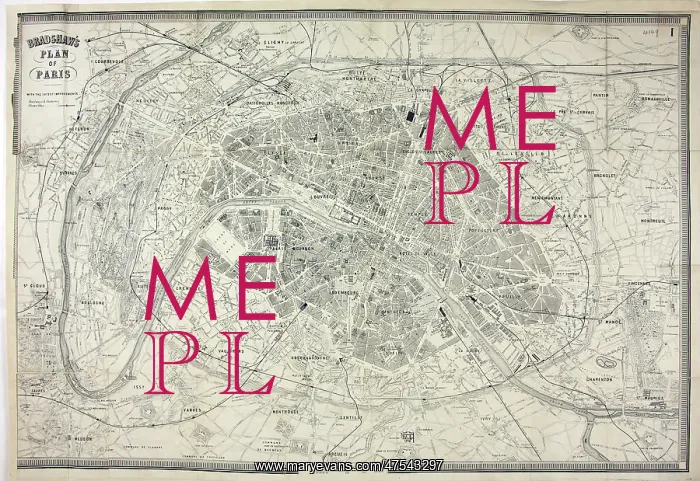  : Map of Paris