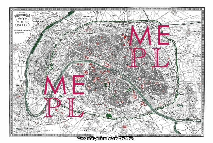: Map of Paris : Map of Paris
