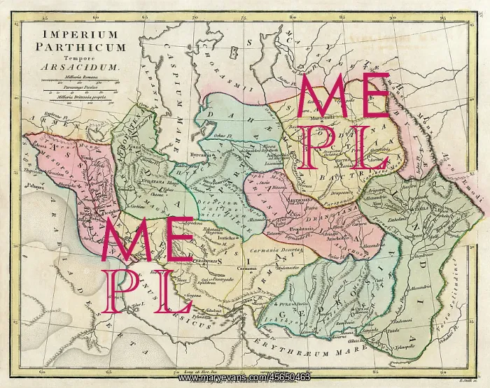 : Map of Persia (Iran) : Map of Persia (Iran)