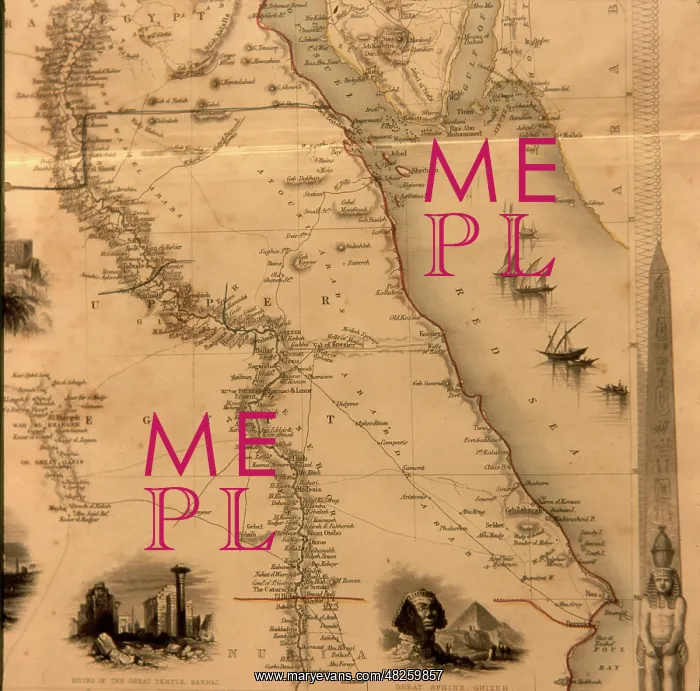  : Map of Red Sea, Egypt