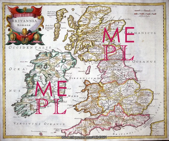 : Map of Roman Britain