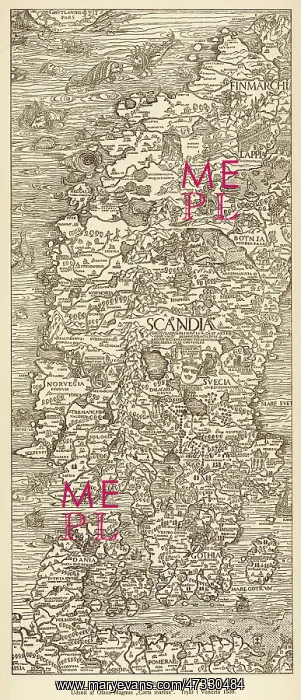 : Map - Scandinavia - 1539 : Map - Scandinavia - 1539