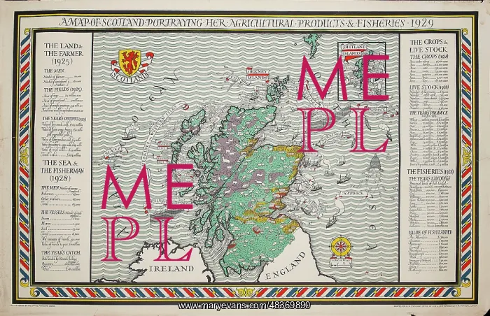 : A Map of Scotland : A Map of Scotland