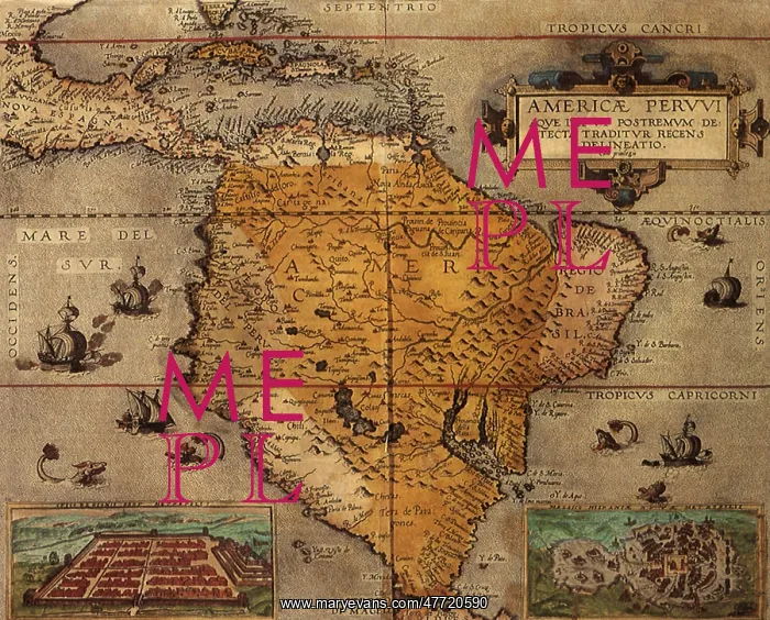 : Map of South America : Map of South America