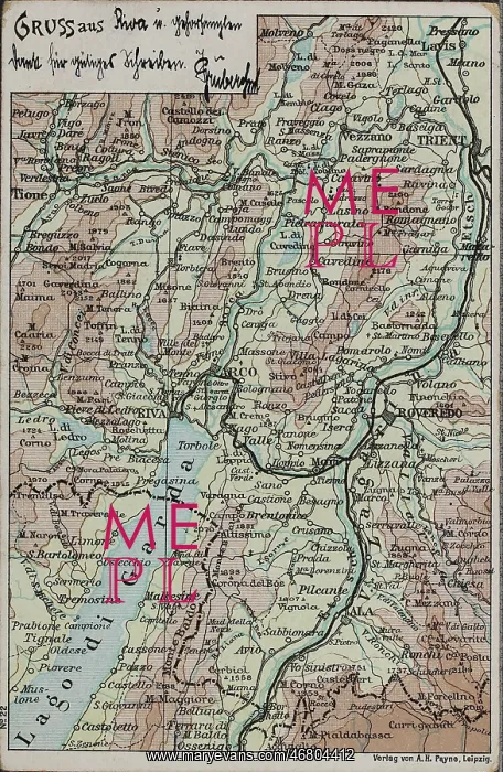 : Map of Trentino : Map of Trentino