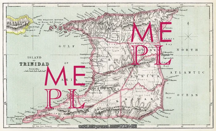  : Map - Trinidad