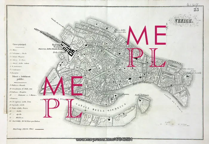  : Map of Venice