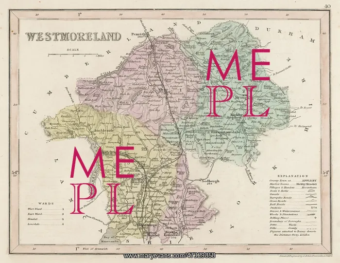  : MAP / WESTMORELAND C1857