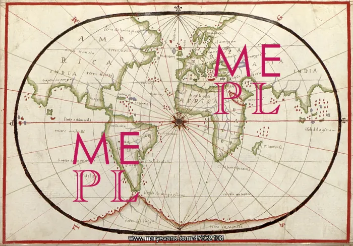 : Map of the world, 1590 : Map of the world, 1590