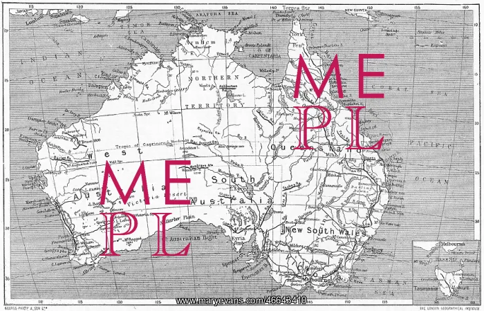 : MAPS / AUSTRALIA 1908 : MAPS / AUSTRALIA 1908