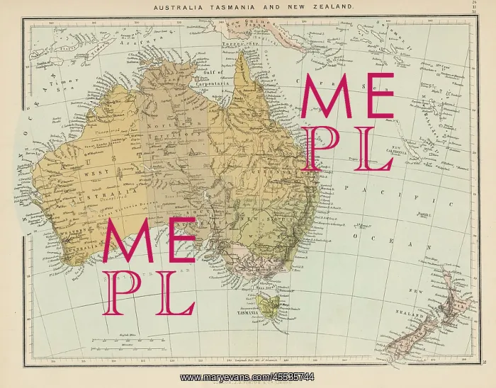  : Maps - Australia and New Zealand