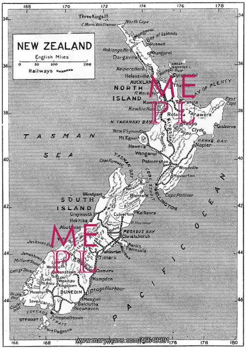  : MAPS / NEW ZEALAND