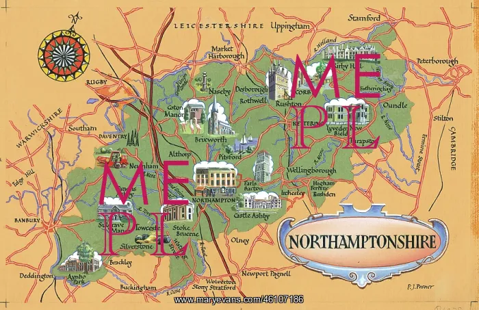  : Maps by P Posner - Northamptonshire