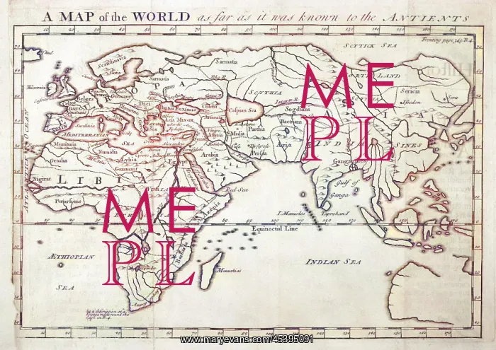  : MAPS / WORLD / HERODOTUS