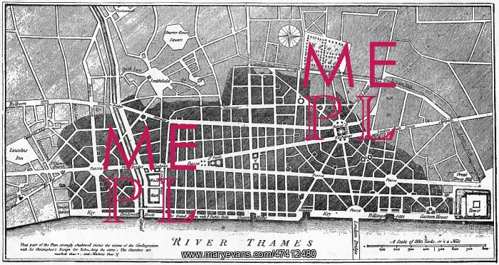 : MAPS WREN'S LONDON : MAPS WREN'S LONDON
