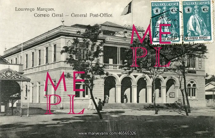 : Maputo, Mozambique - Post Office : Maputo, Mozambique - Post Office