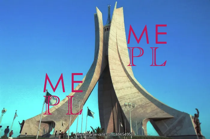 : Maqam Echahid monument commemorating Algerian : Maqam Echahid monument commemorating Algerian