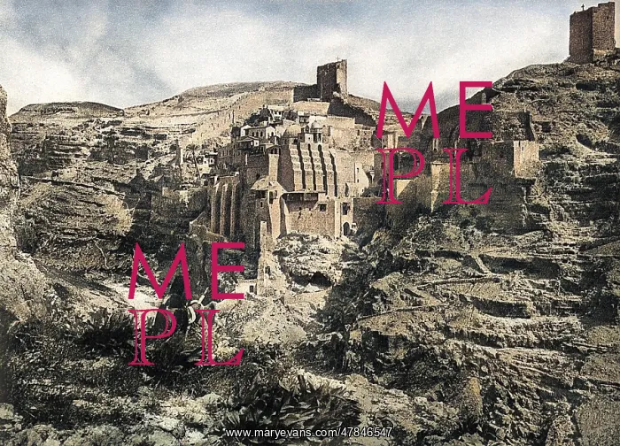 : Mar Saba Monastery, Kidron Valley, West Bank : Mar Saba Monastery, Kidron Valley, West Bank