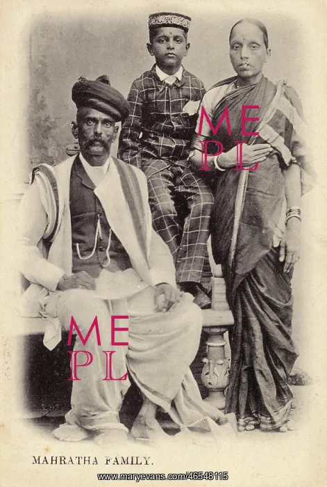 : Maratha Family, India : Maratha Family, India
