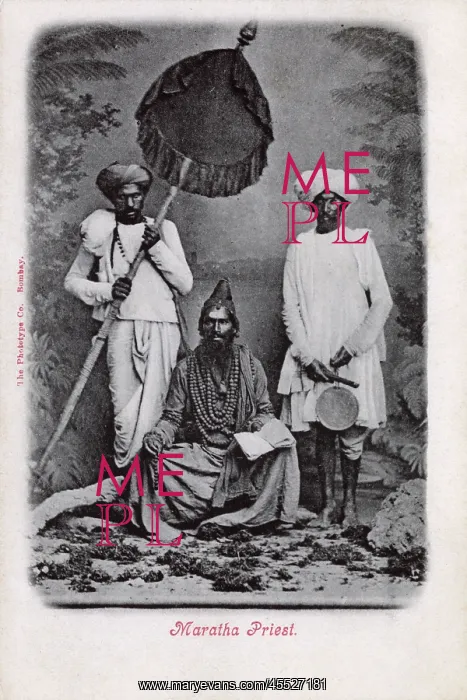 : A Maratha Priest, India : A Maratha Priest, India