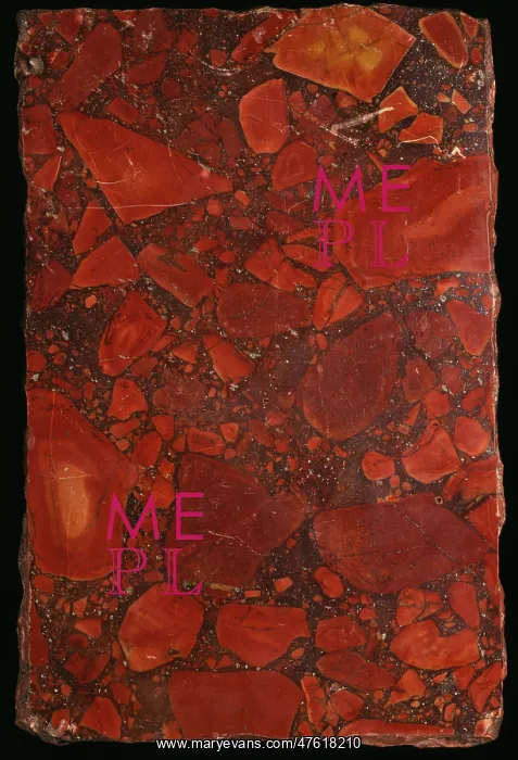 : Marble, Breccia Sanguigna : Marble, Breccia Sanguigna