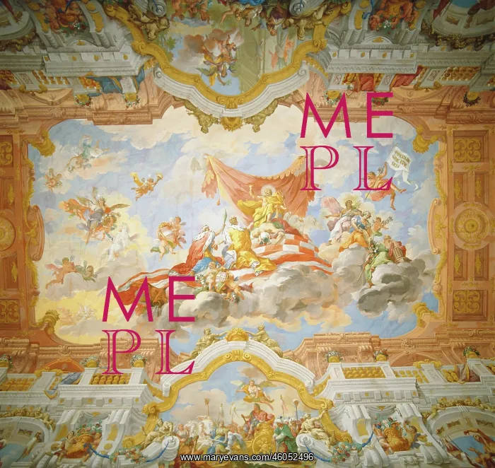 : Marble hall in the monastery St. Florian : Marble hall in the monastery St. Florian