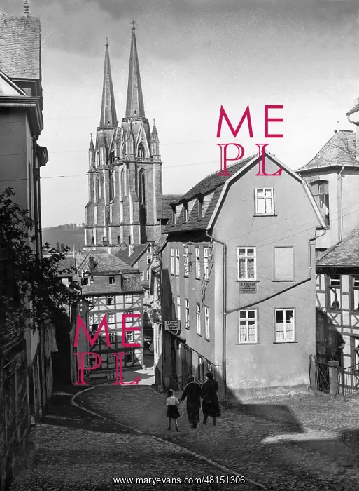 : Marburg an der Lahn around 1930 : Marburg an der Lahn around 1930
