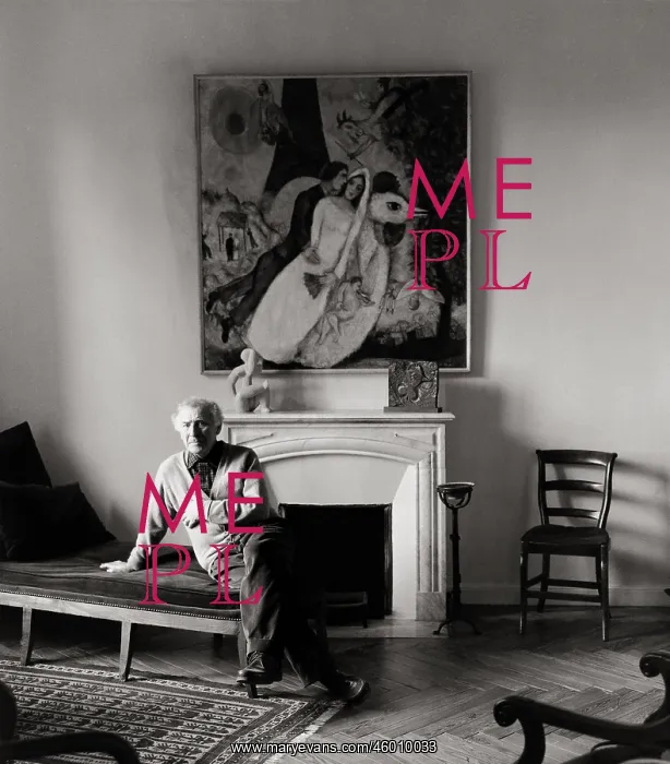  : Marc Chagall in his mansion
